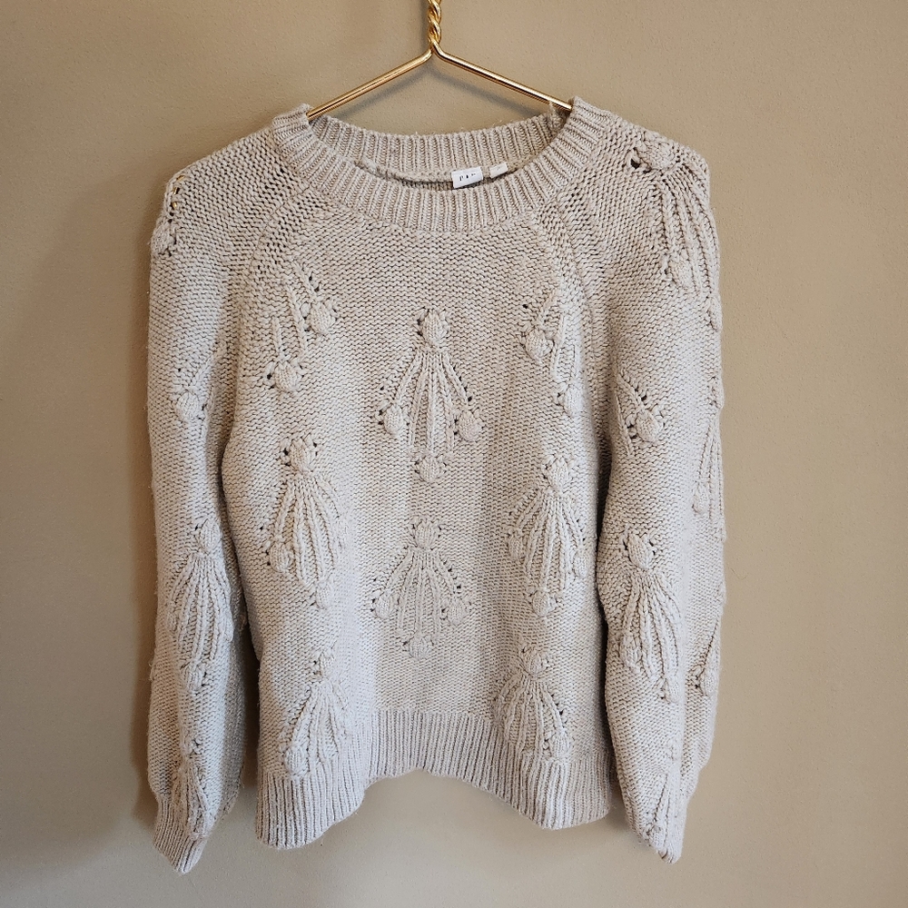 GAP Elegant Cream Sweater M T